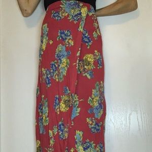 Floral Maxi Skirt